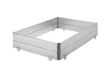 Aluminiumkrage 1200x800x200mm