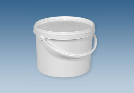 Plastpand rund med låg 3 L