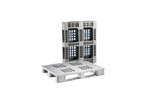 Plastpalle PPP-O 1200x1000x160 mm