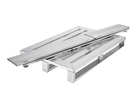 Aluminiumkrage 1200x800x200mm