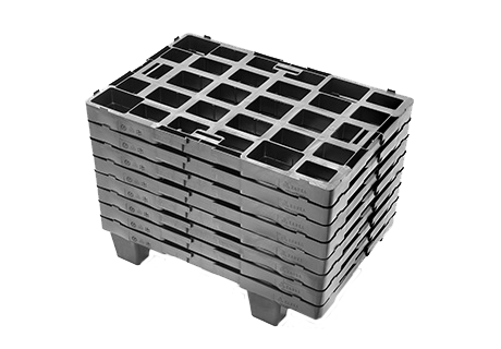 Plastpalle NP 600x400x140 mm