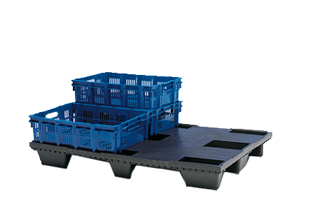 Plastpalle PETEP 1200x800x134 mm