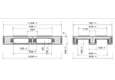 Plastpall IP-TC-1- 1200x800