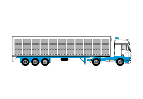 Pall containar 1200x800x1200mm System-1208