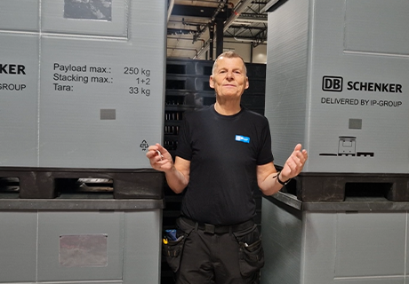 Schenker AS och IP-Group inleder pilotprojekt